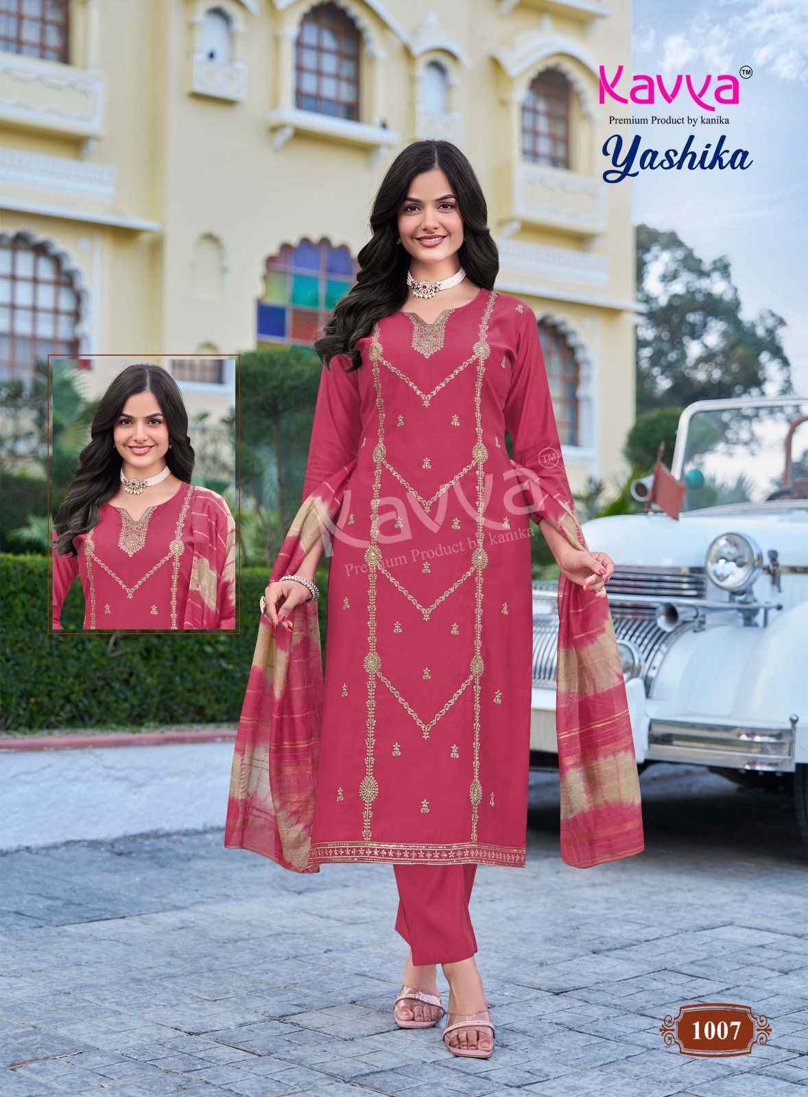 Kavya Yashika Vol-1 Vatican Readymade Suit (10 pcs Catalogue)