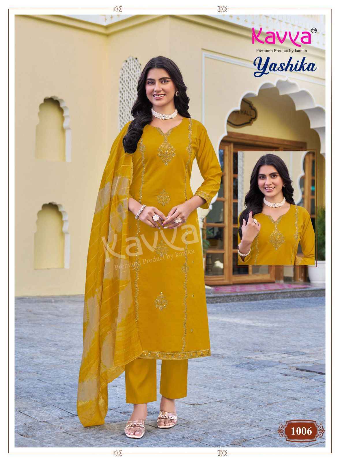 Kavya Yashika Vol-1 Vatican Readymade Suit (10 pcs Catalogue)