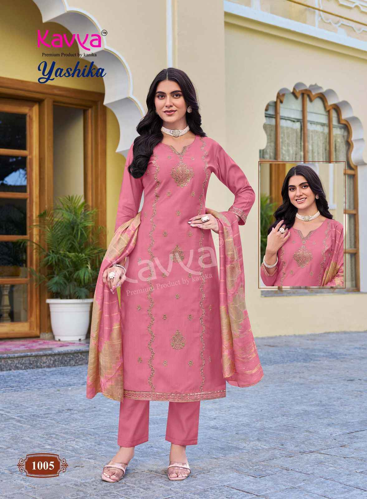 Kavya Yashika Vol-1 Vatican Readymade Suit (10 pcs Catalogue)