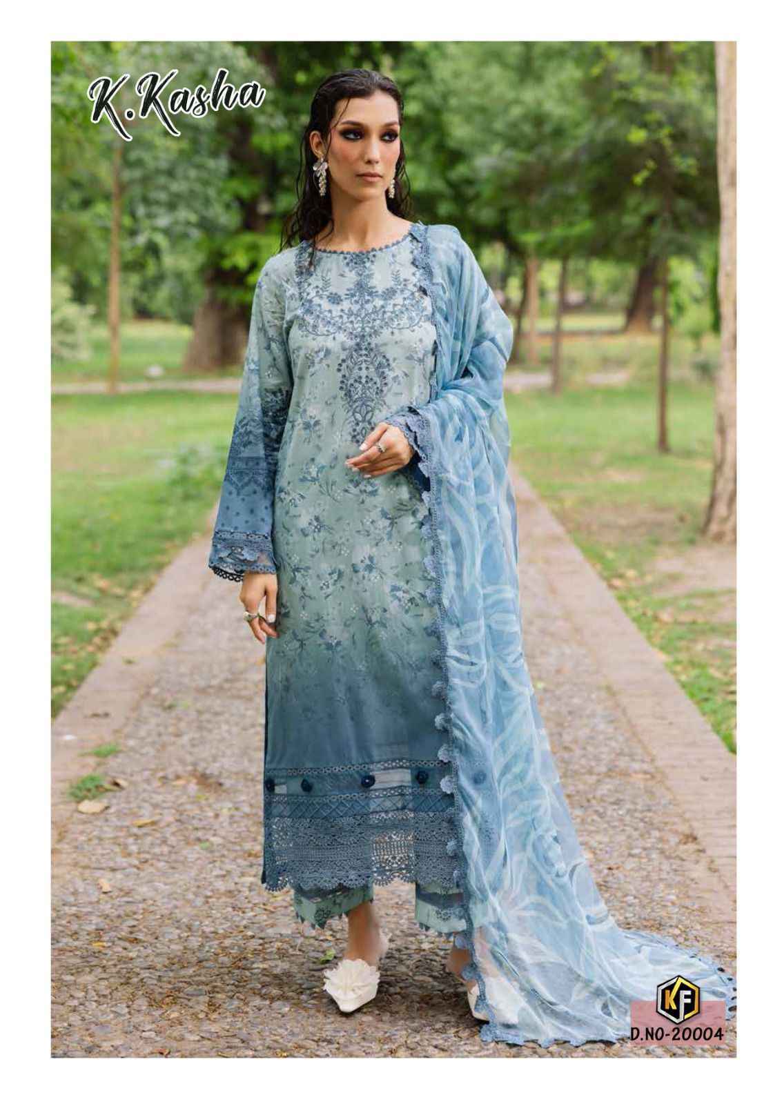 Keval Fab K Kasha Vol-20 Cotton Dress Material (6 pc Cataloge)