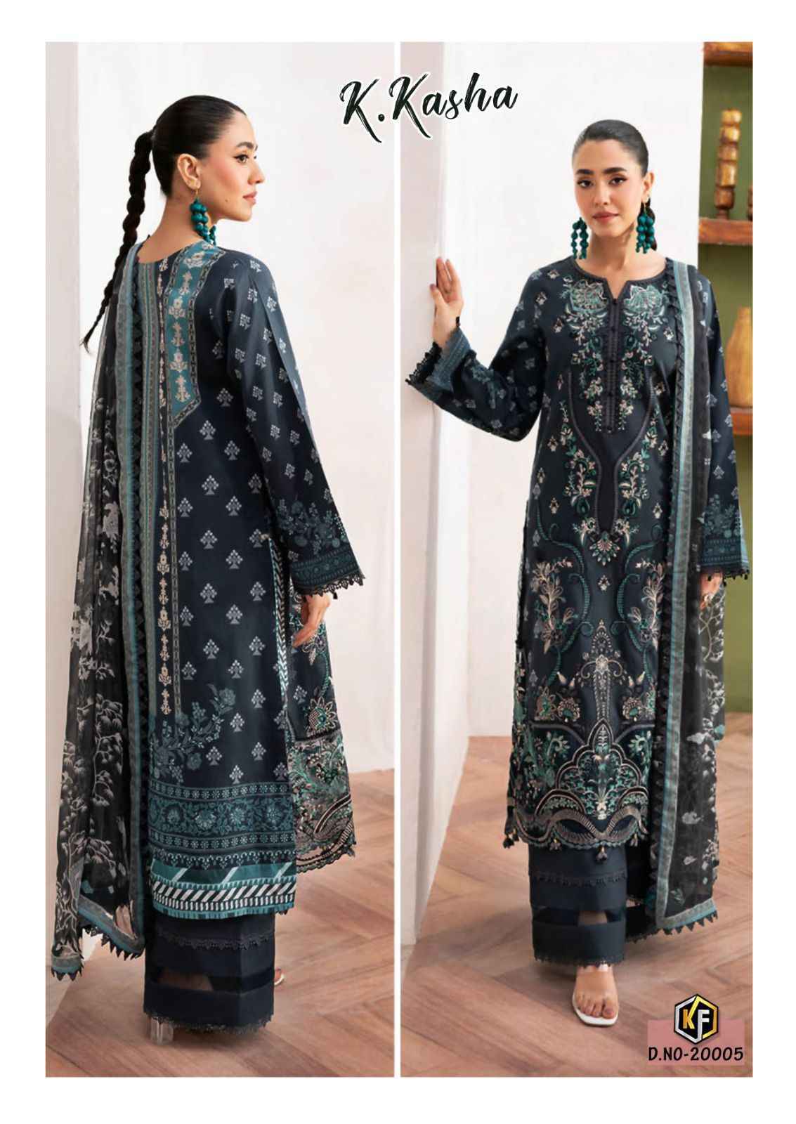 Keval Fab K Kasha Vol-20 Cotton Dress Material (6 pc Cataloge)