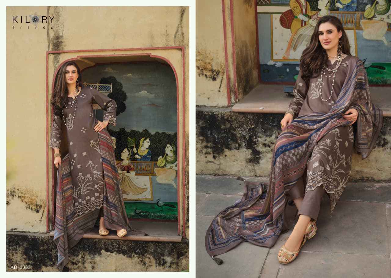 Kilory Trends Andaaz Pure Jaam Cotton Dress Material (6 pcs Catalogue)