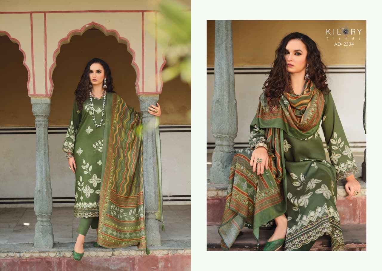 Kilory Trends Andaaz Pure Jaam Cotton Dress Material (6 pcs Catalogue)