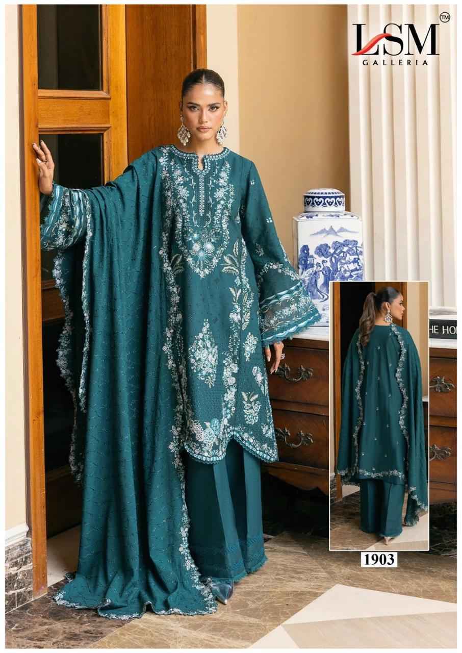 LSM Galleria Parian Dream Vol-19 Lawn Dress Material (6 pcs Catalogue)