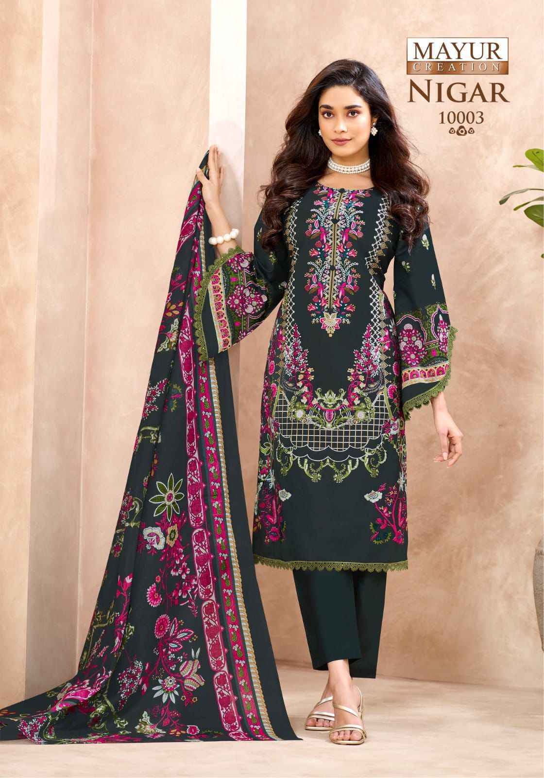 Mayur Creation Nigar Vol-10 Cotton Dress Material (8 pcs Catalogue)