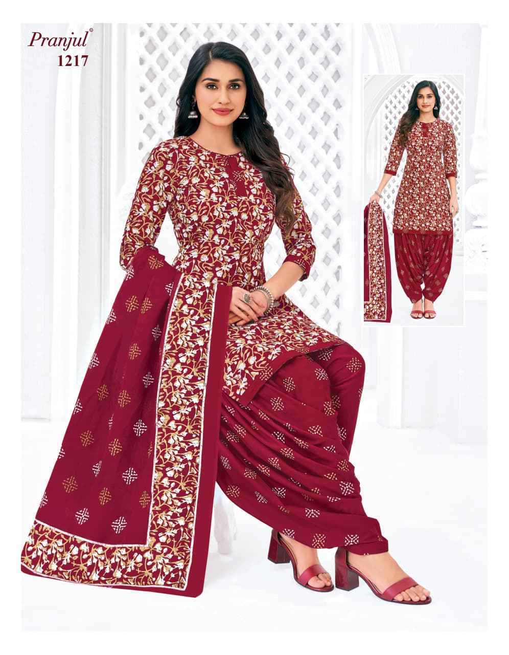 Pranjul Priyanshi Vol 37 Cotton Dress Material 36 pcs Catalogue