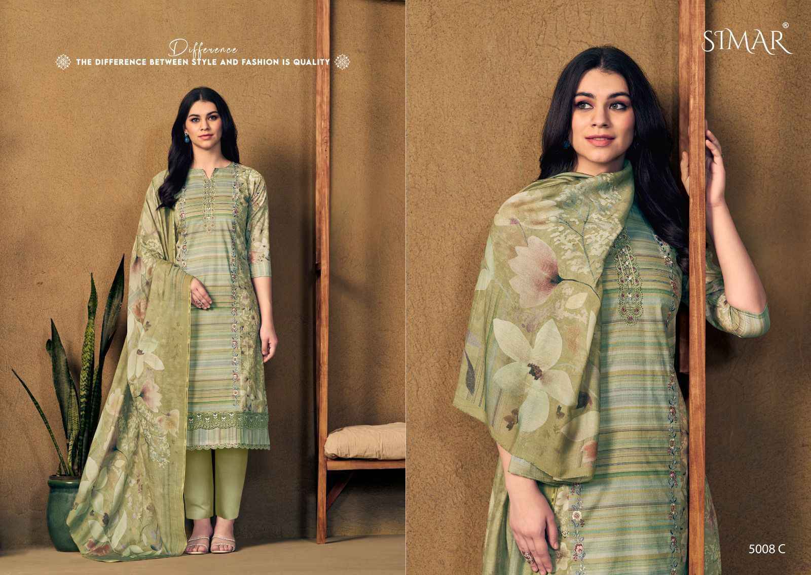 Simar Bani Viscouse Pashmina Dress Material 4 pcs Catalogue
