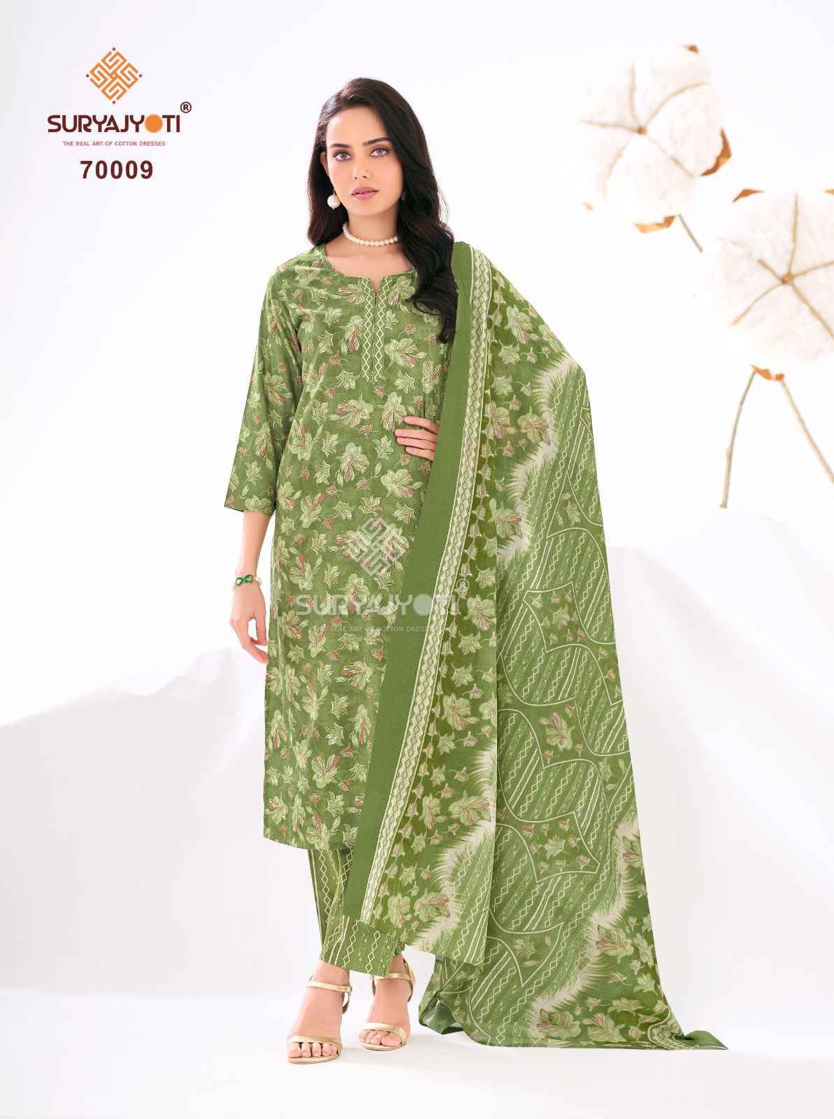 Suryajyoti Trendy Cotton Vol-70 Readymade Cotton Dress (20 pcs Catalogue)