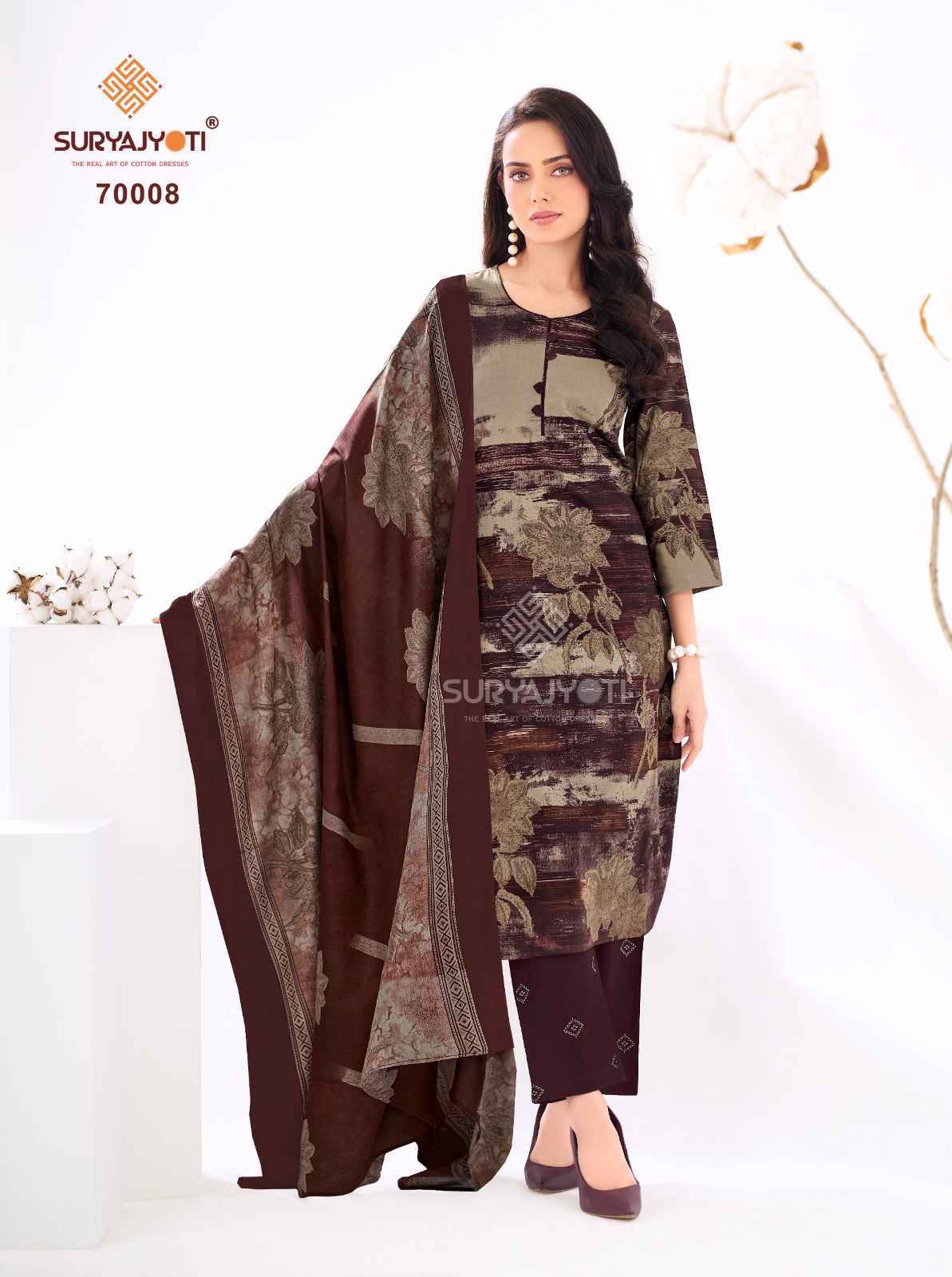 Suryajyoti Trendy Cotton Vol-70 Readymade Cotton Dress (20 pcs Catalogue)