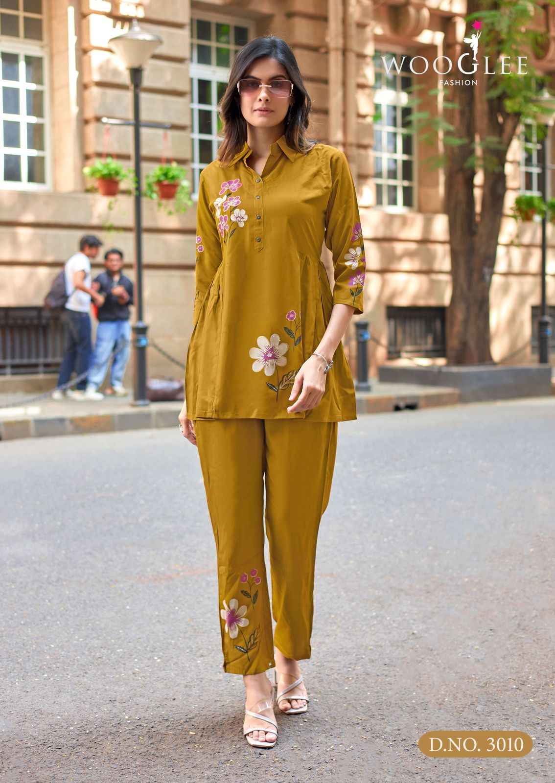 Wooglee Tulip Vol-3 Rayon Co Ord Set (5 pcs Catalogue)