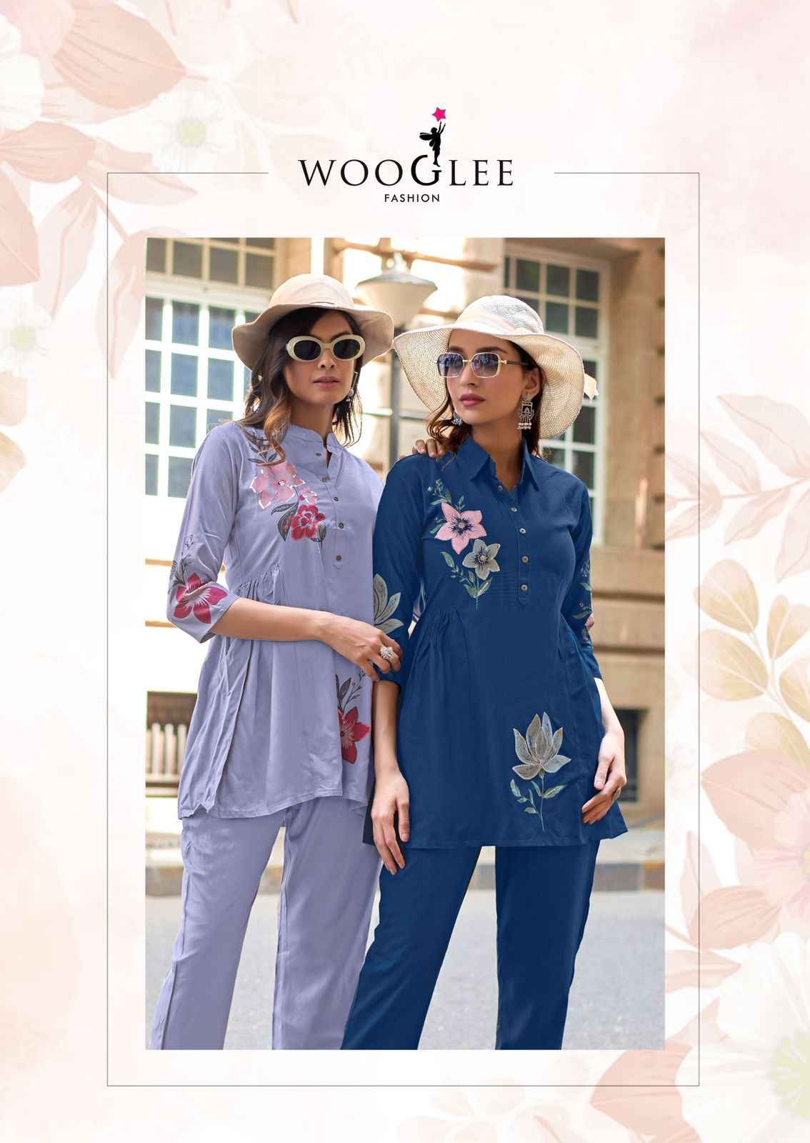 Wooglee Tulip Vol-3 Rayon Co Ord Set (5 pcs Catalogue)
