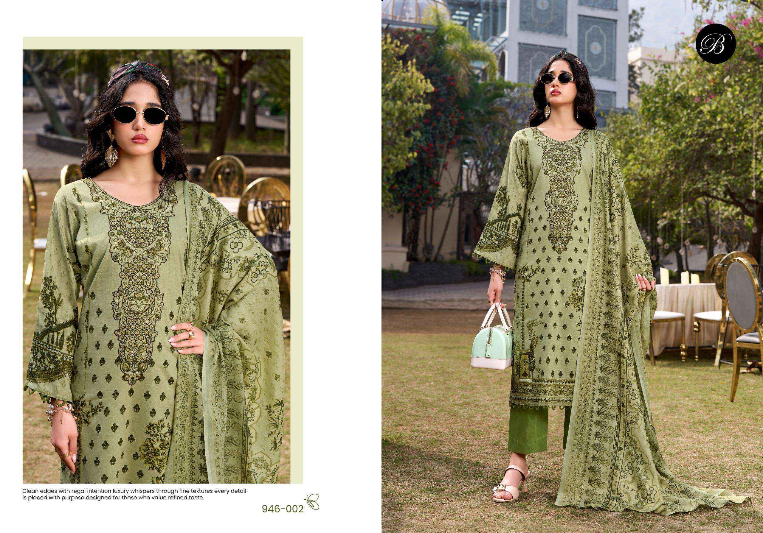Belliza Naira Vol-130 Cotton Dress Material (8 pcs Cataloge)