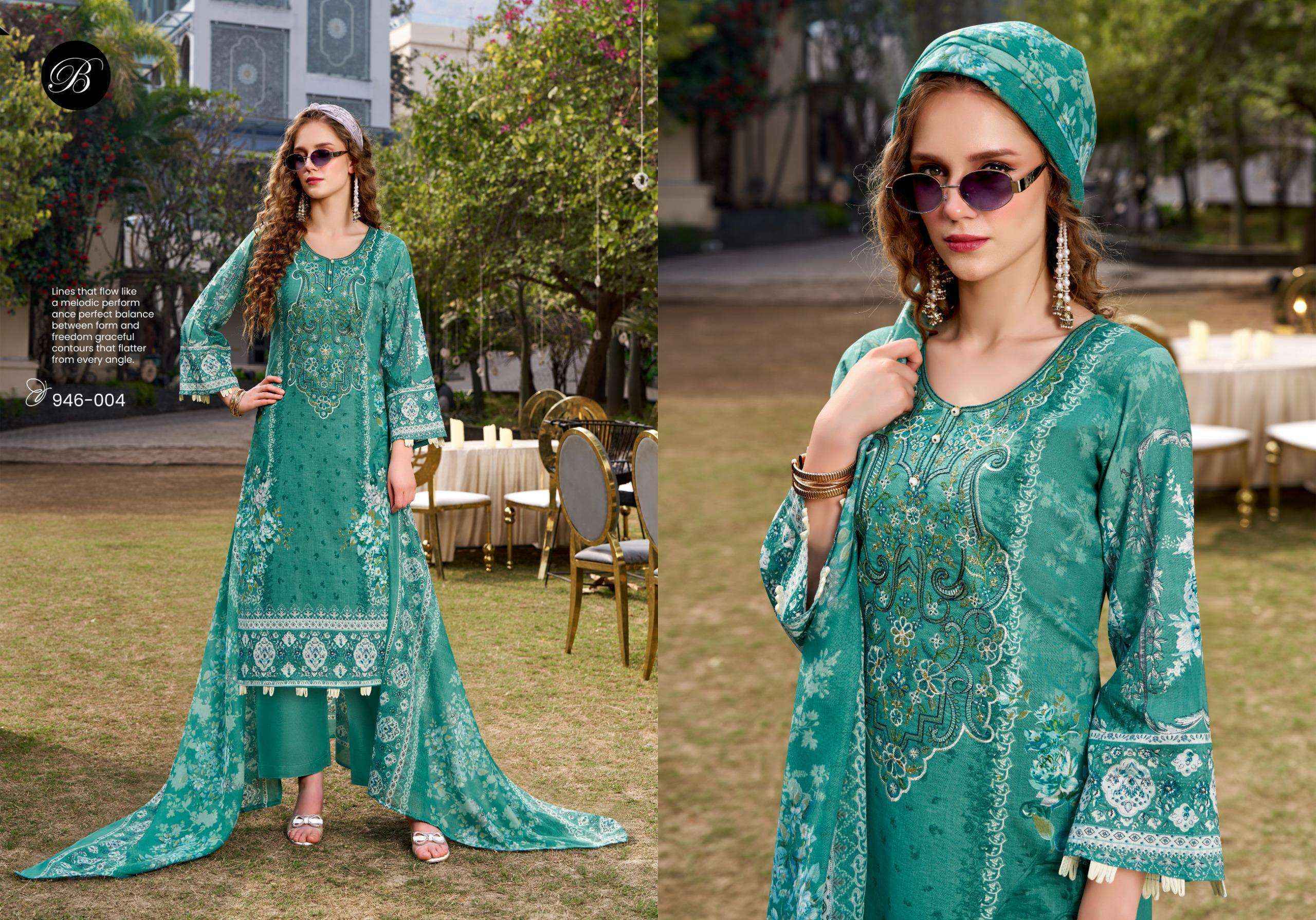 Belliza Naira Vol-130 Cotton Dress Material (8 pcs Cataloge)