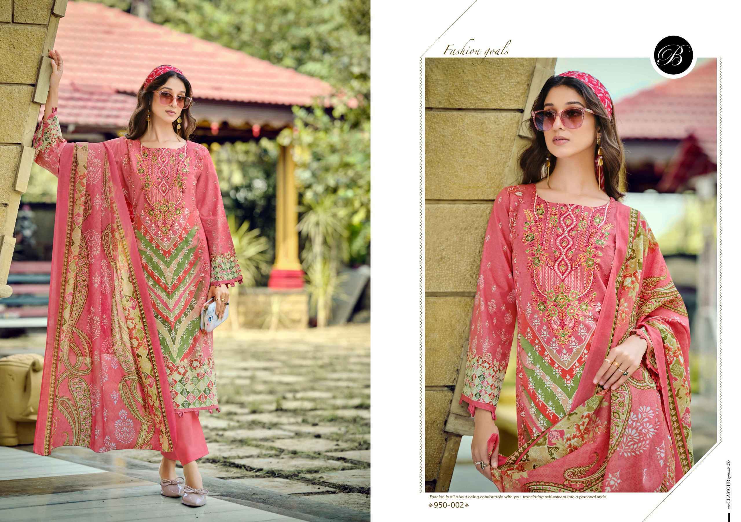 Belliza Naira Vol-131 Cotton Dress Material (8 pcs Cataloge)