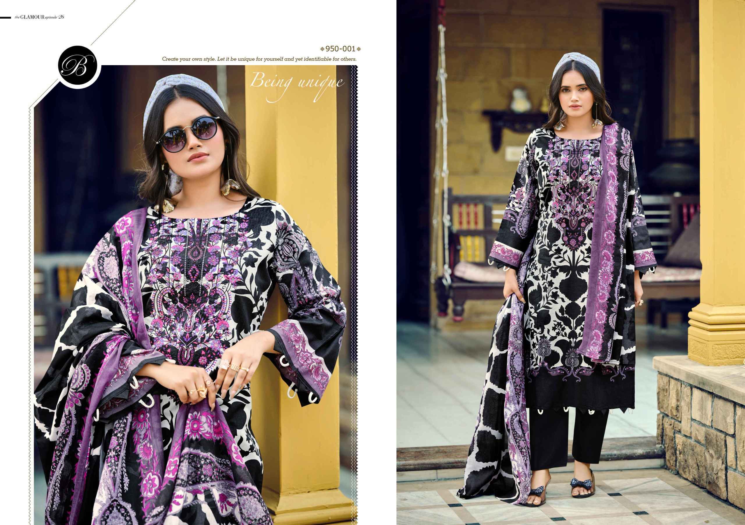 Belliza Naira Vol-131 Cotton Dress Material (8 pcs Cataloge)