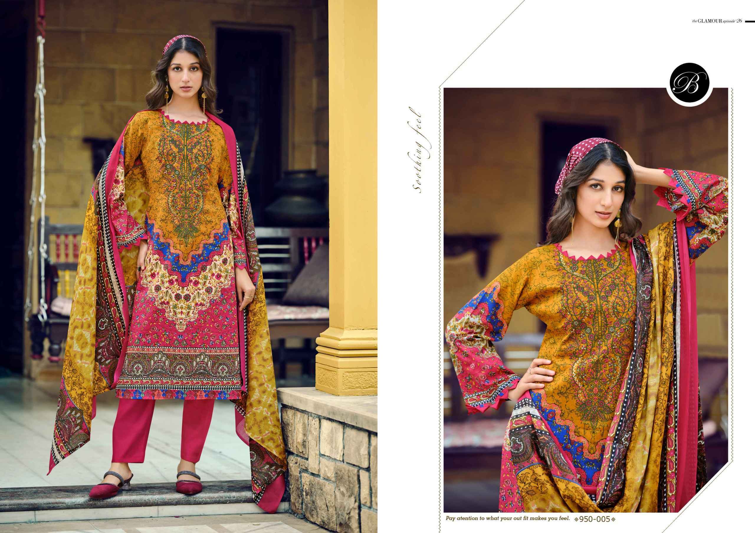Belliza Naira Vol-131 Cotton Dress Material (8 pcs Cataloge)