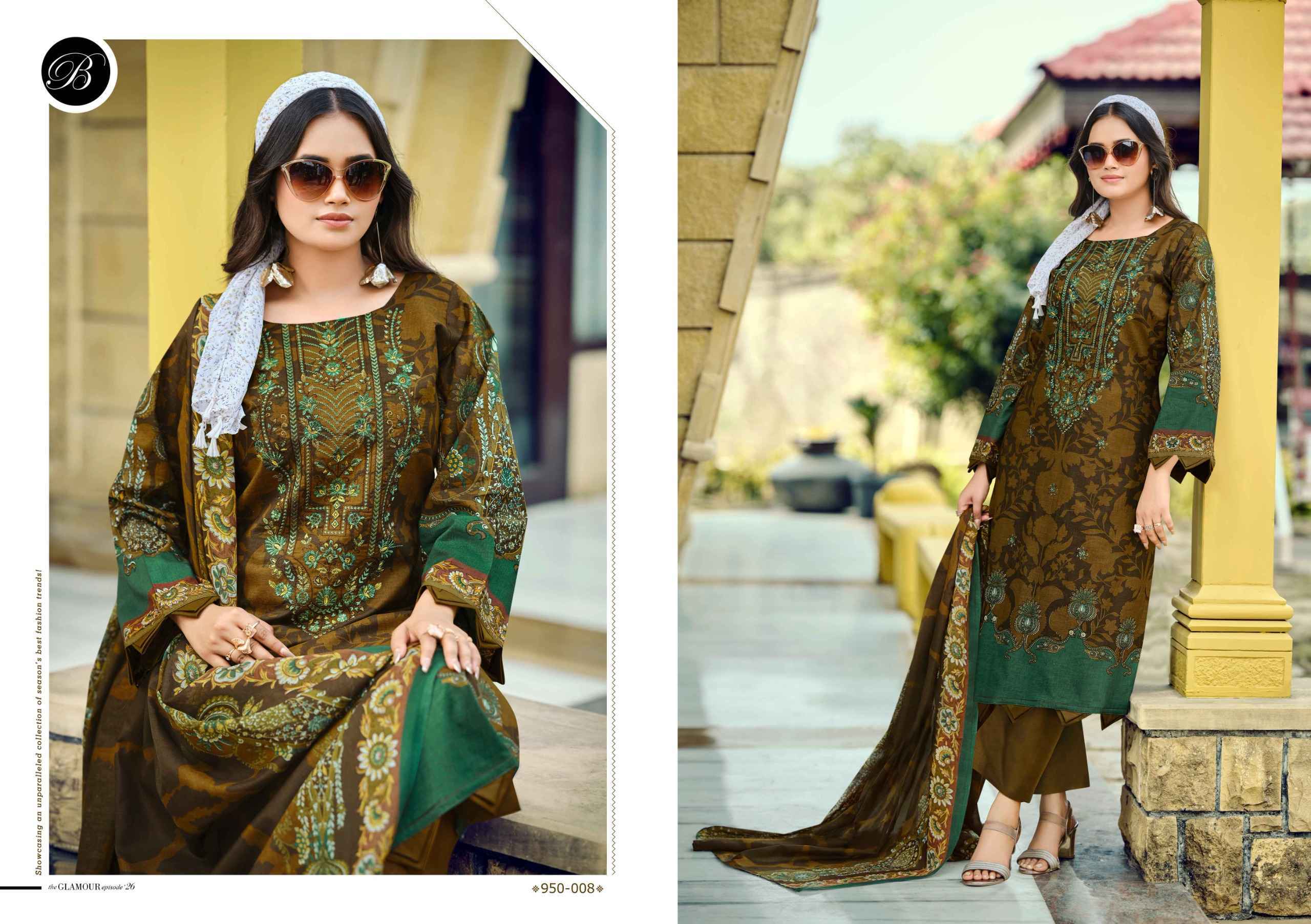 Belliza Naira Vol-131 Cotton Dress Material (8 pcs Cataloge)