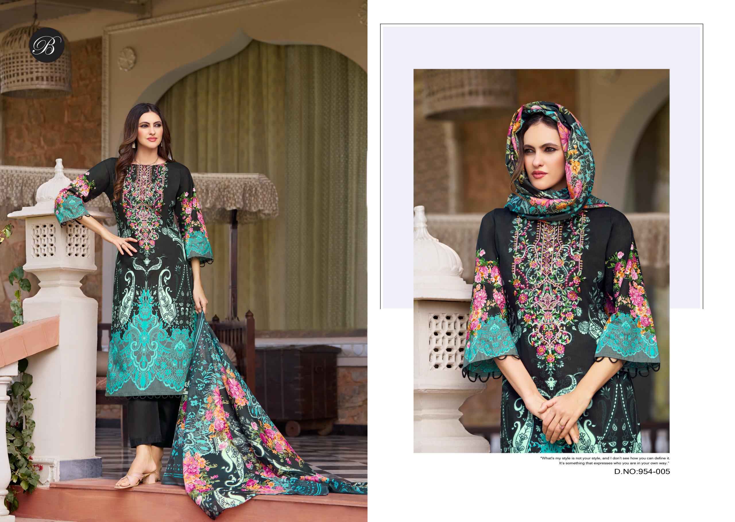 Belliza Naira Vol-132 Cotton Dress Material (8 pcs Cataloge)