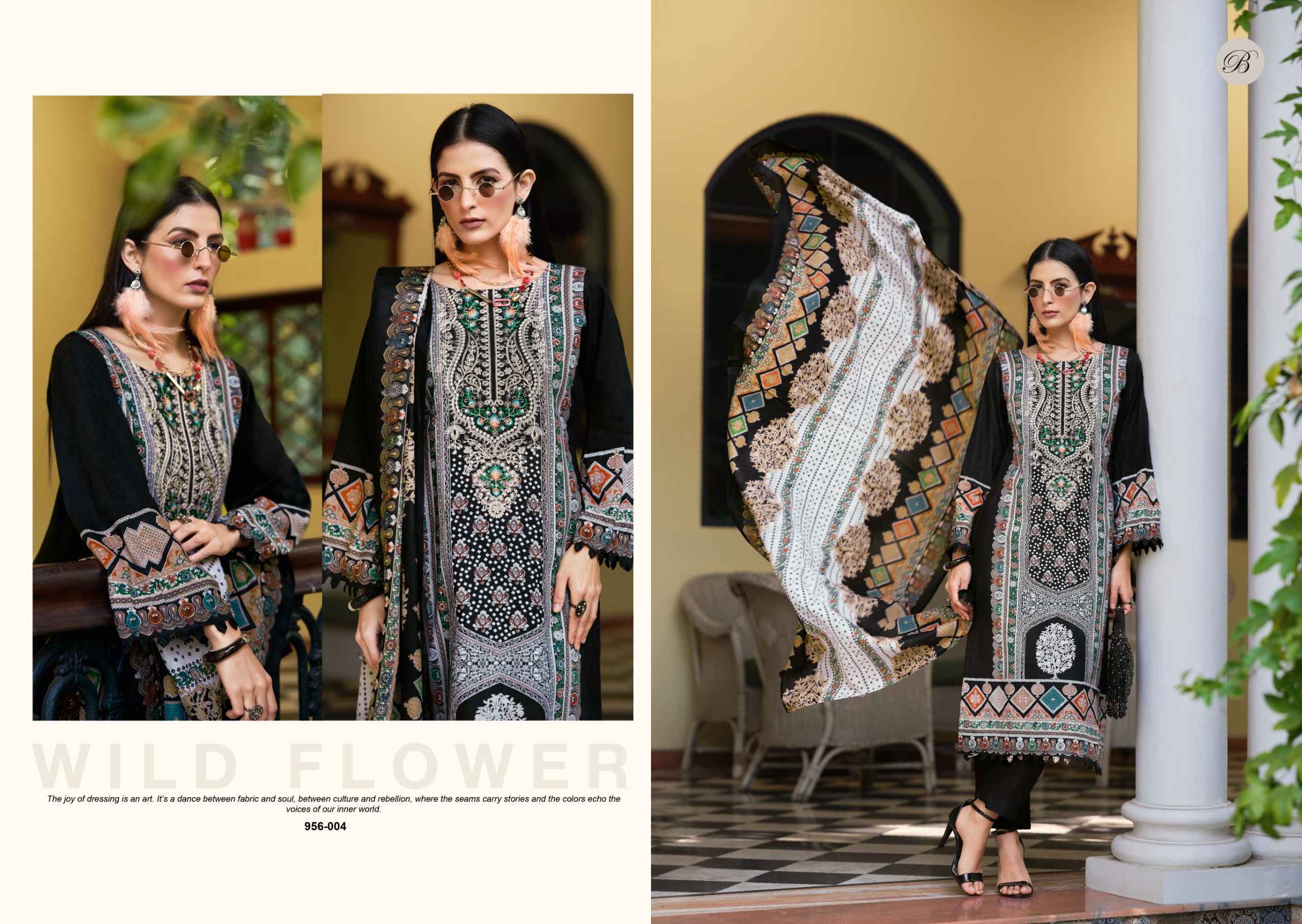 Belliza Naira Vol-133 Cotton Dress Material (8 pcs Cataloge)