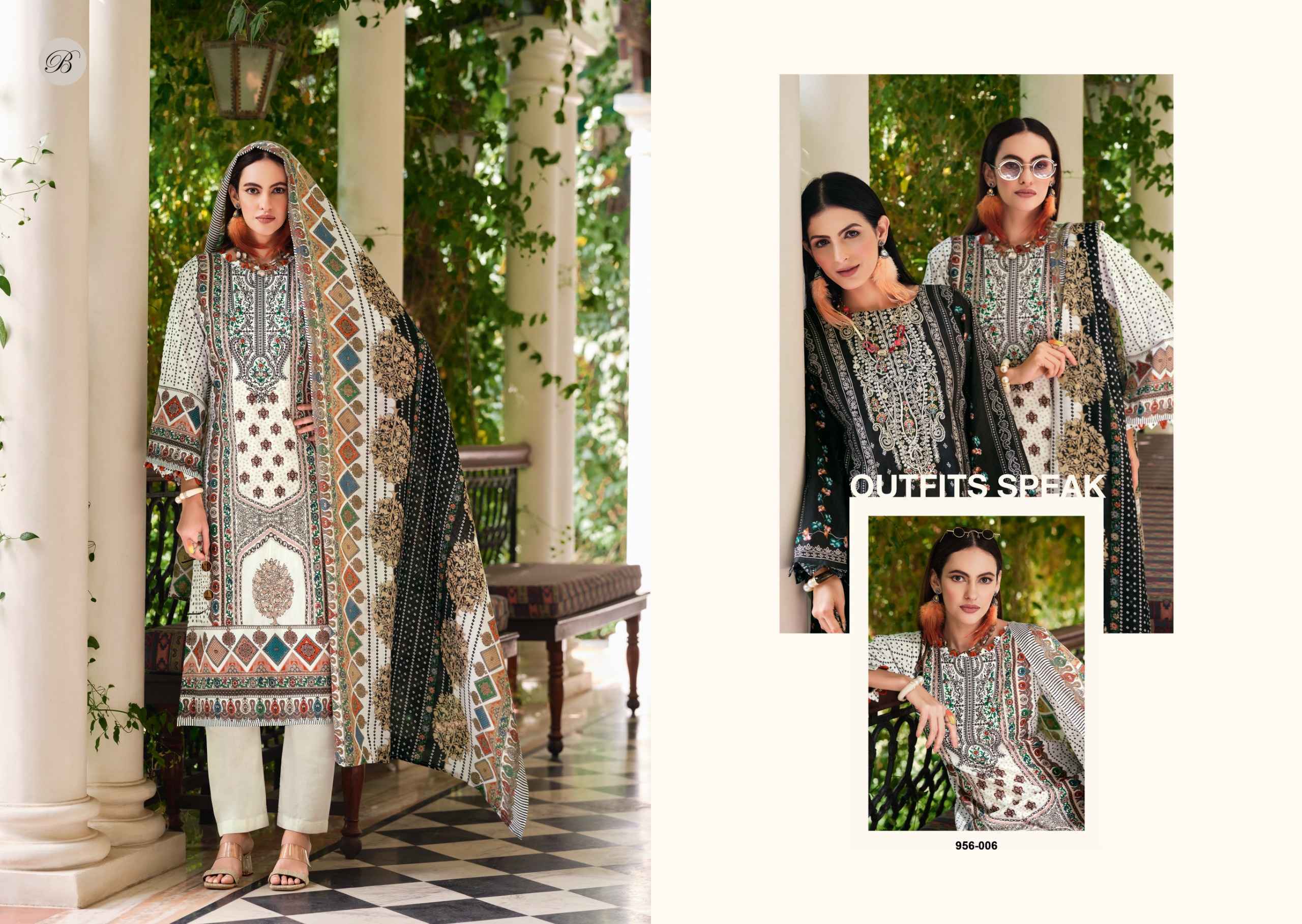 Belliza Naira Vol-133 Cotton Dress Material (8 pcs Cataloge)