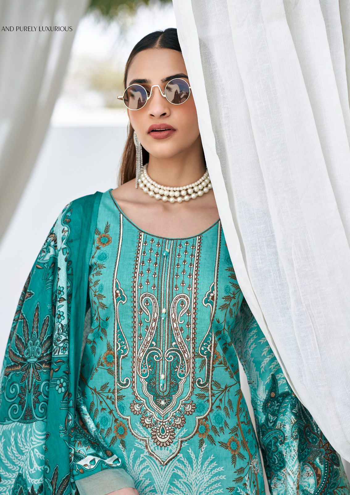 Cosmos Bliss Lawn Vol-3 Lawn Cotton Dress Material (8 pcs Catalogue)