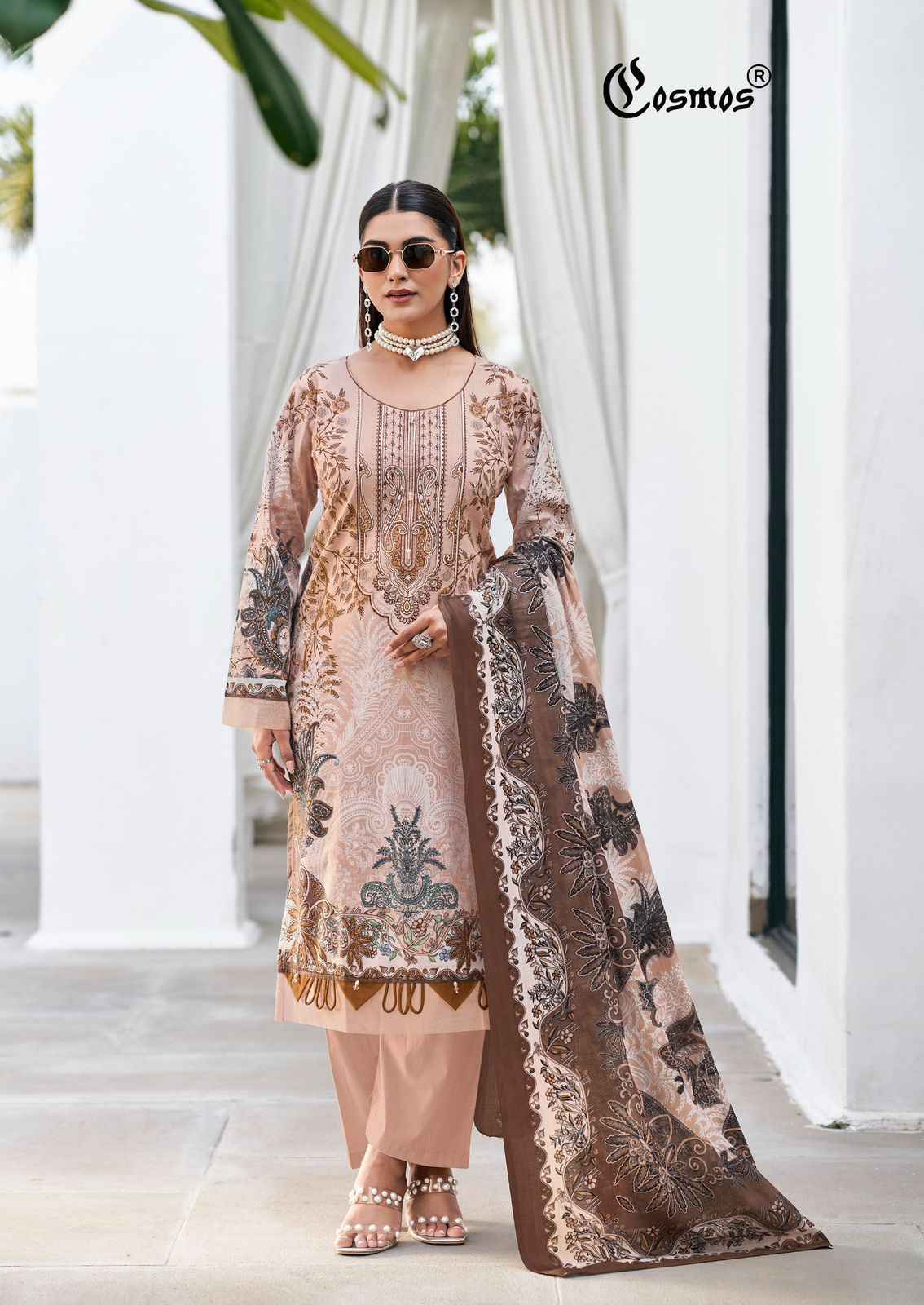 Cosmos Bliss Lawn Vol-3 Lawn Cotton Dress Material (8 pcs Catalogue)