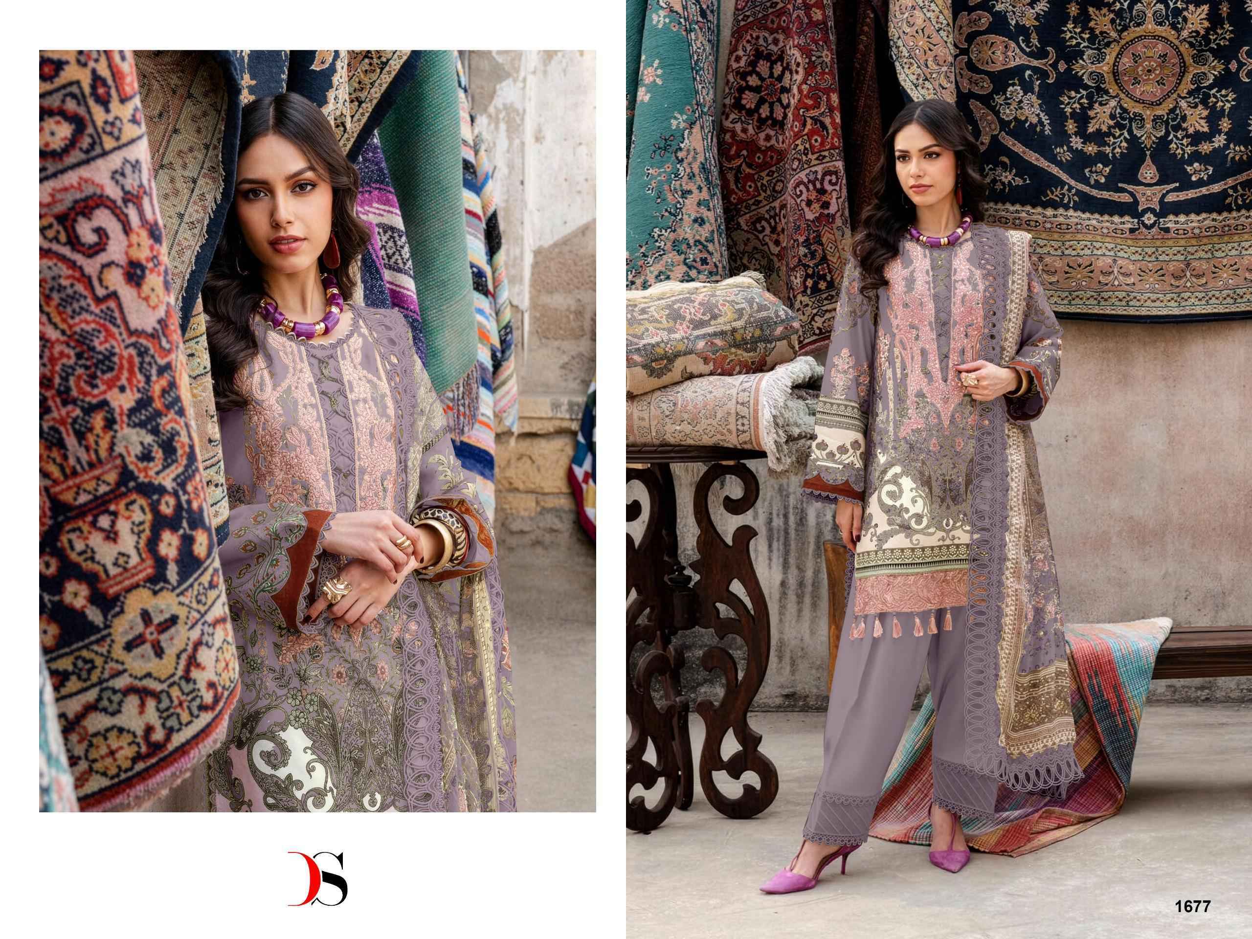 Deepsy Jade Bliss Lawn Vol-4 Cotton Dress Material (8 Pcs Catalog)