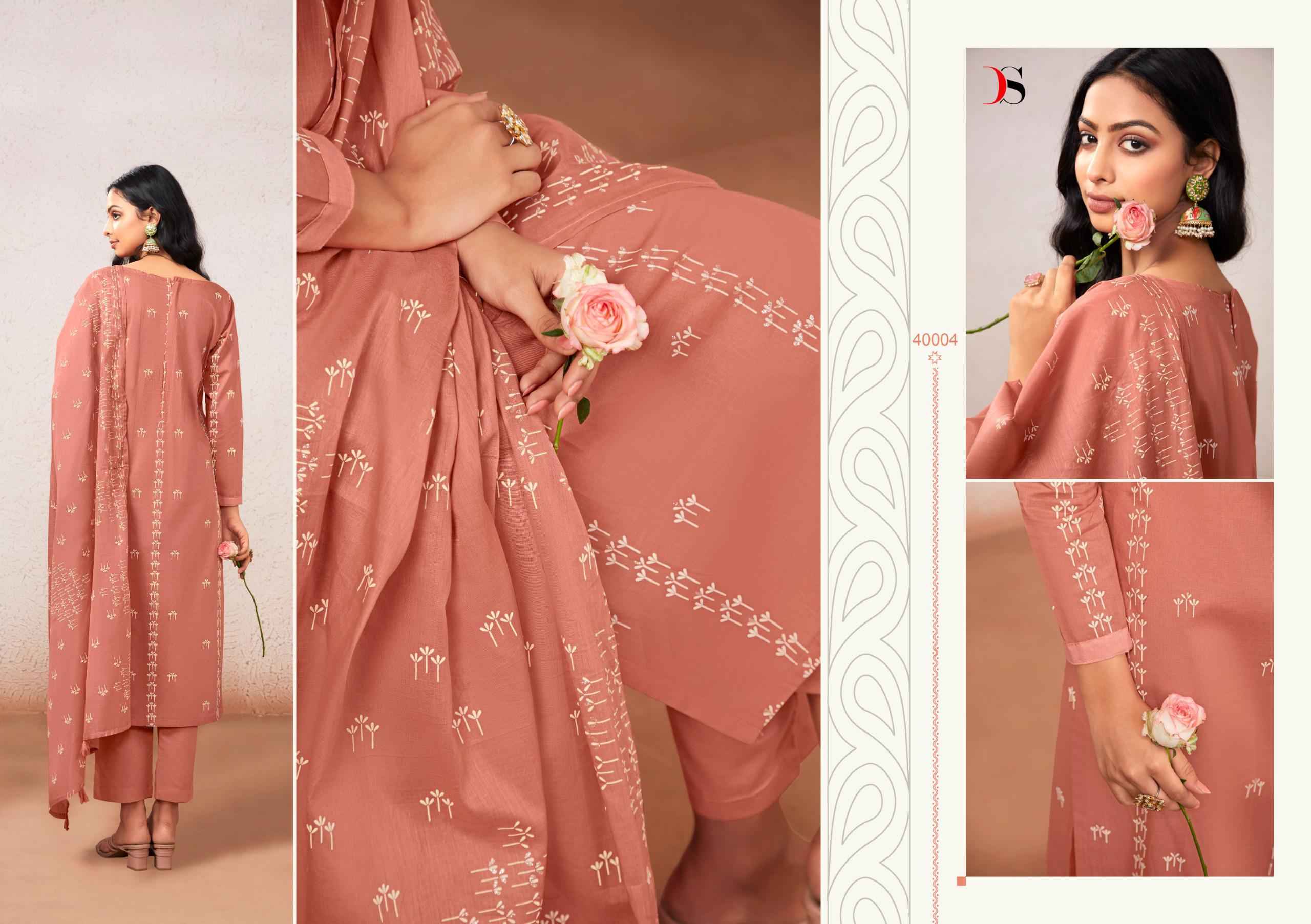 Deepsy Kasti Cotton Dress Material (6 pcs Catalogue)