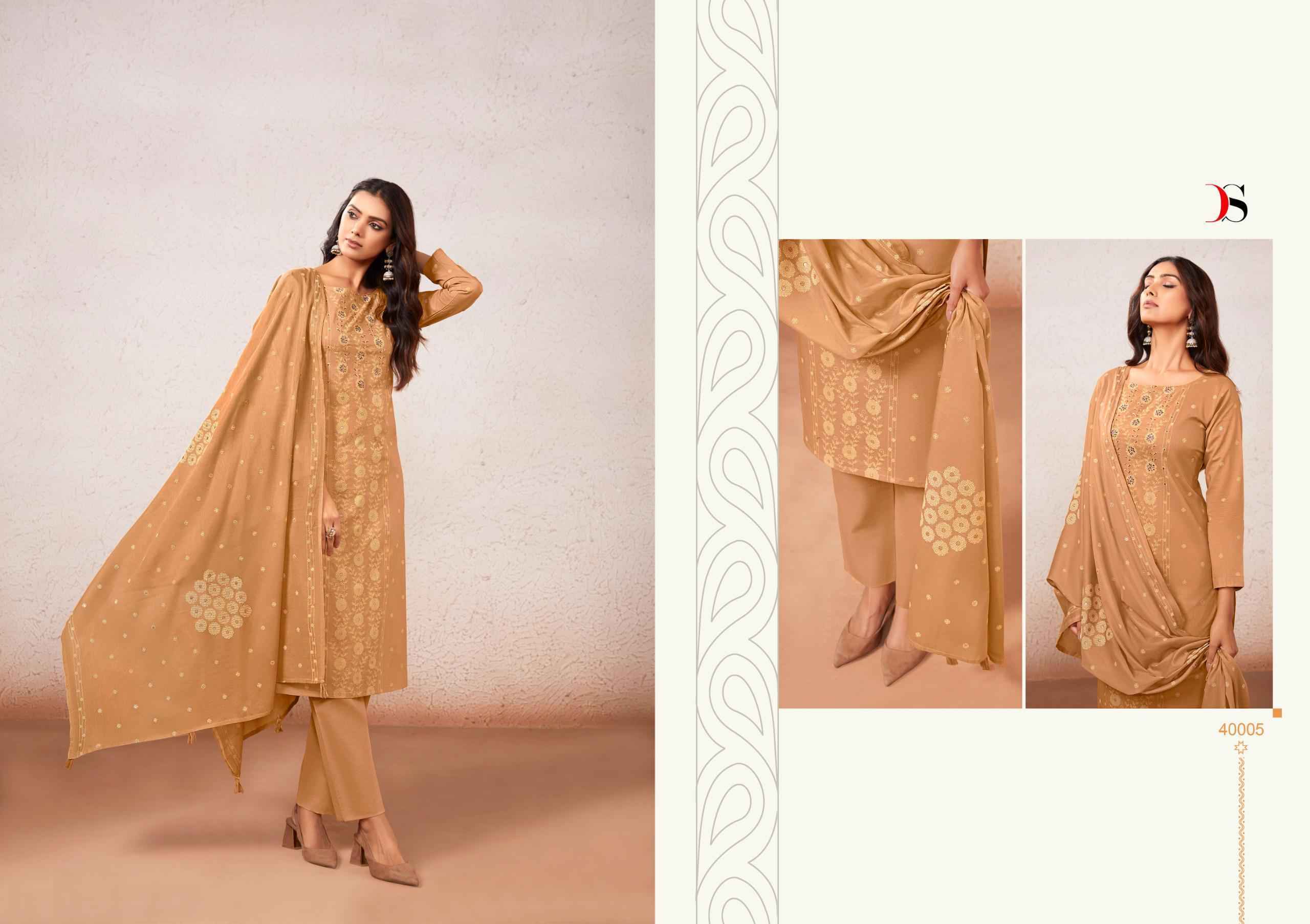 Deepsy Kasti Cotton Dress Material (6 pcs Catalogue)
