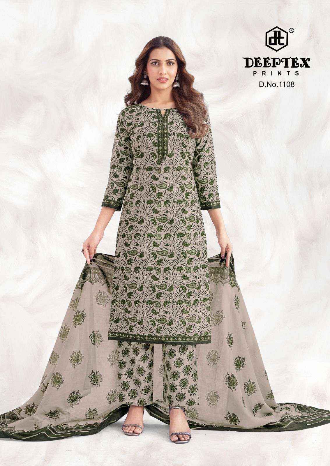 Deeptex Aaliza Vol-11 Cotton Dress Material (10 pcs Catalogue)
