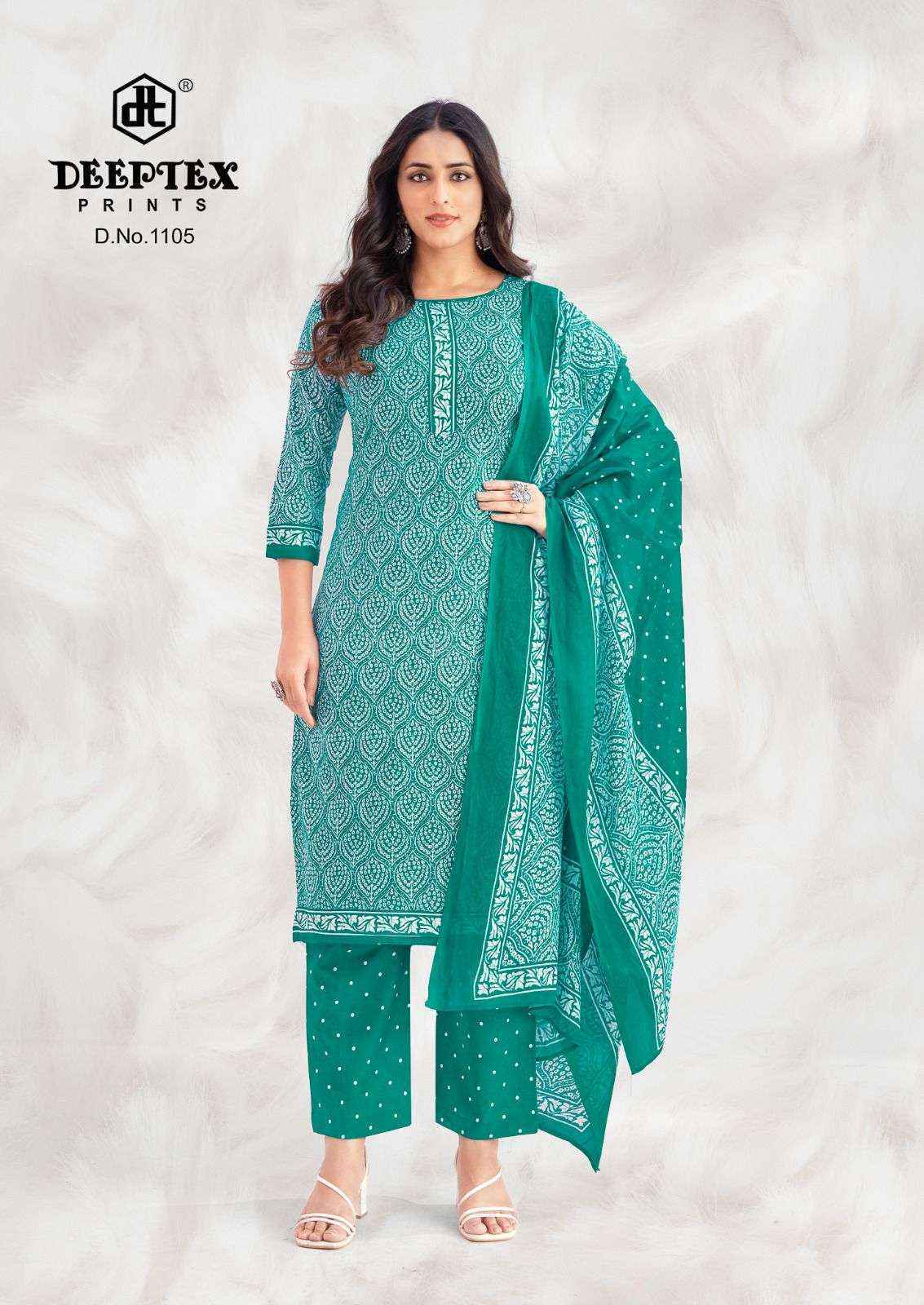 Deeptex Aaliza Vol-11 Cotton Dress Material (10 pcs Catalogue)