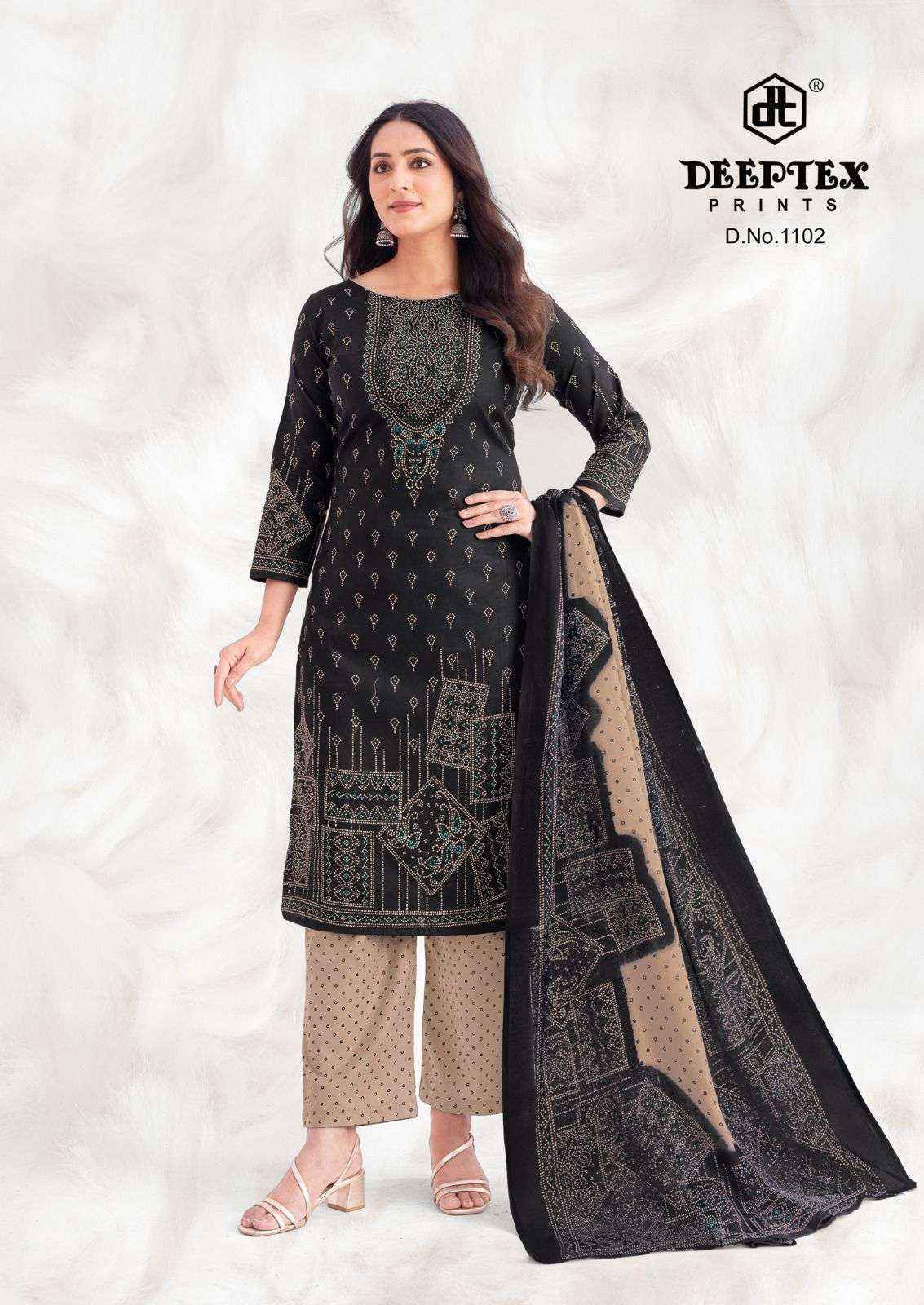 Deeptex Aaliza Vol-11 Cotton Dress Material (10 pcs Catalogue)