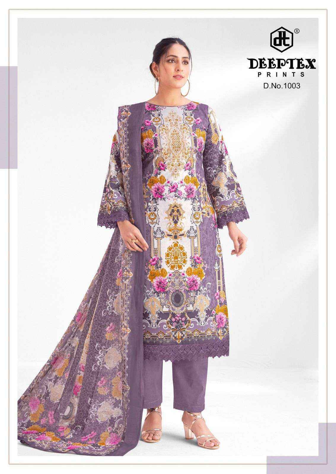 Deeptex Aaysha Noor Vol-1 Cotton Dress Material (8 pcs Catalogue)