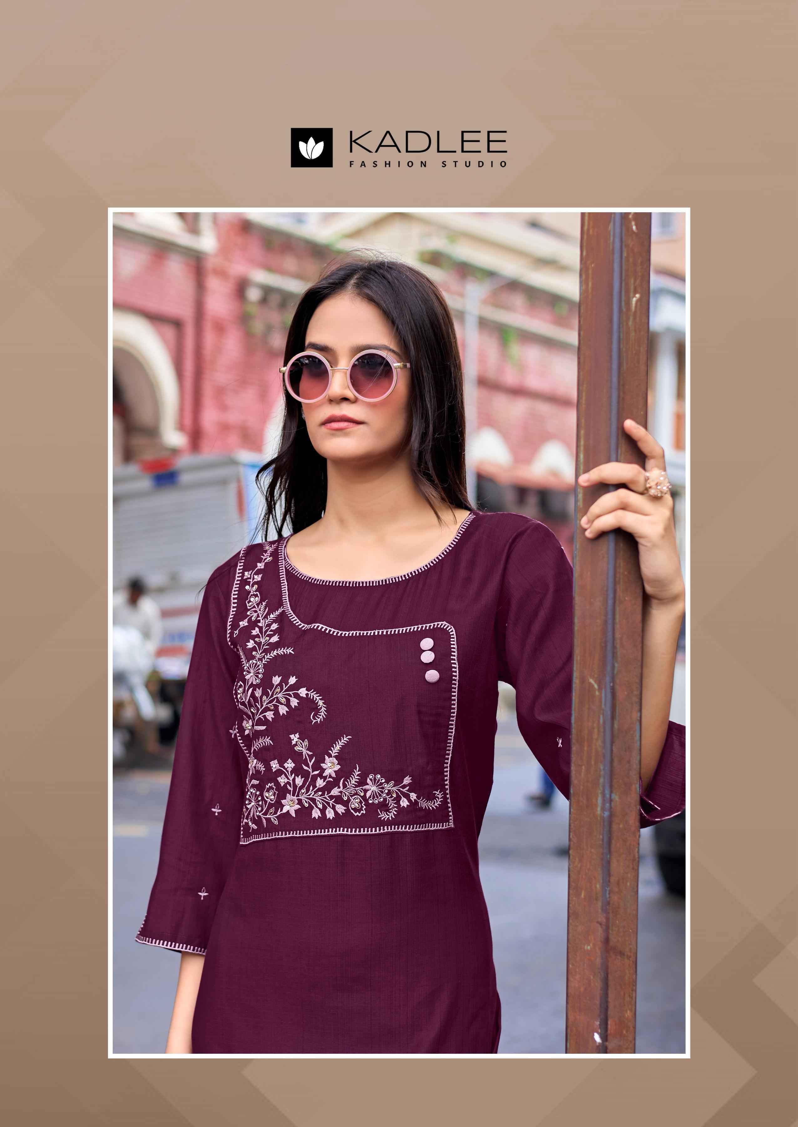 Kadlee Yashvi Rayon Kurti (6 pcs Catalogue)