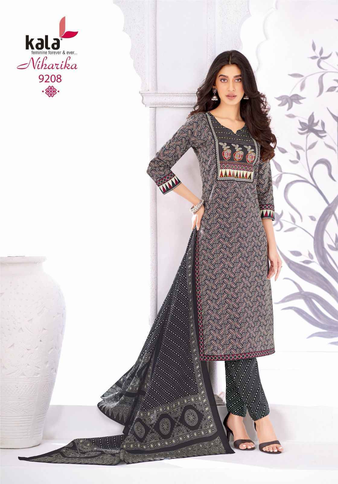 Kala Niharika Vol-6 Readymade Cotton Dress (8 pcs Catalogue)