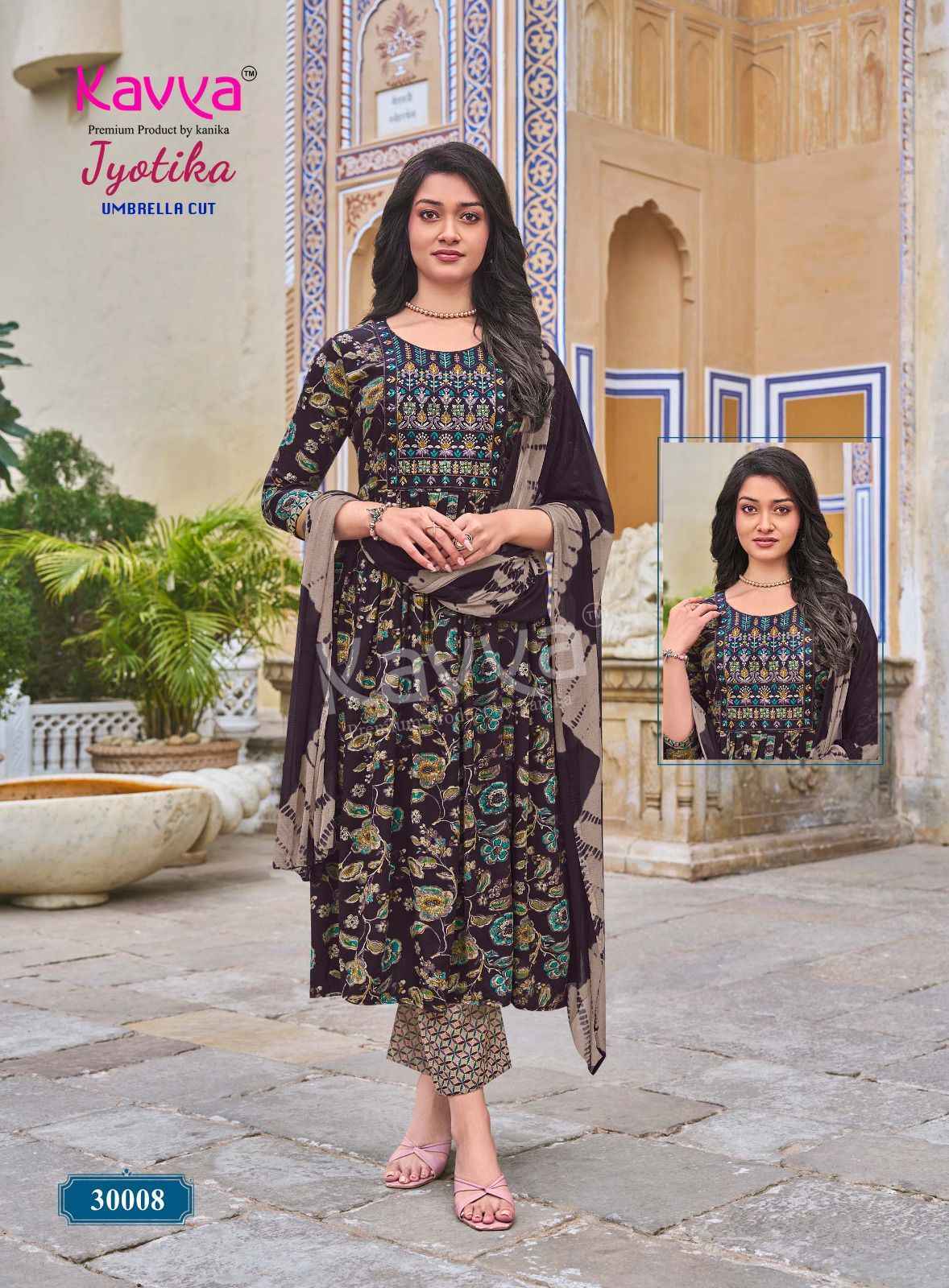 Kavya Jyotika Vol-30 Capsule Readymade Suit (10 pcs Catalogue)