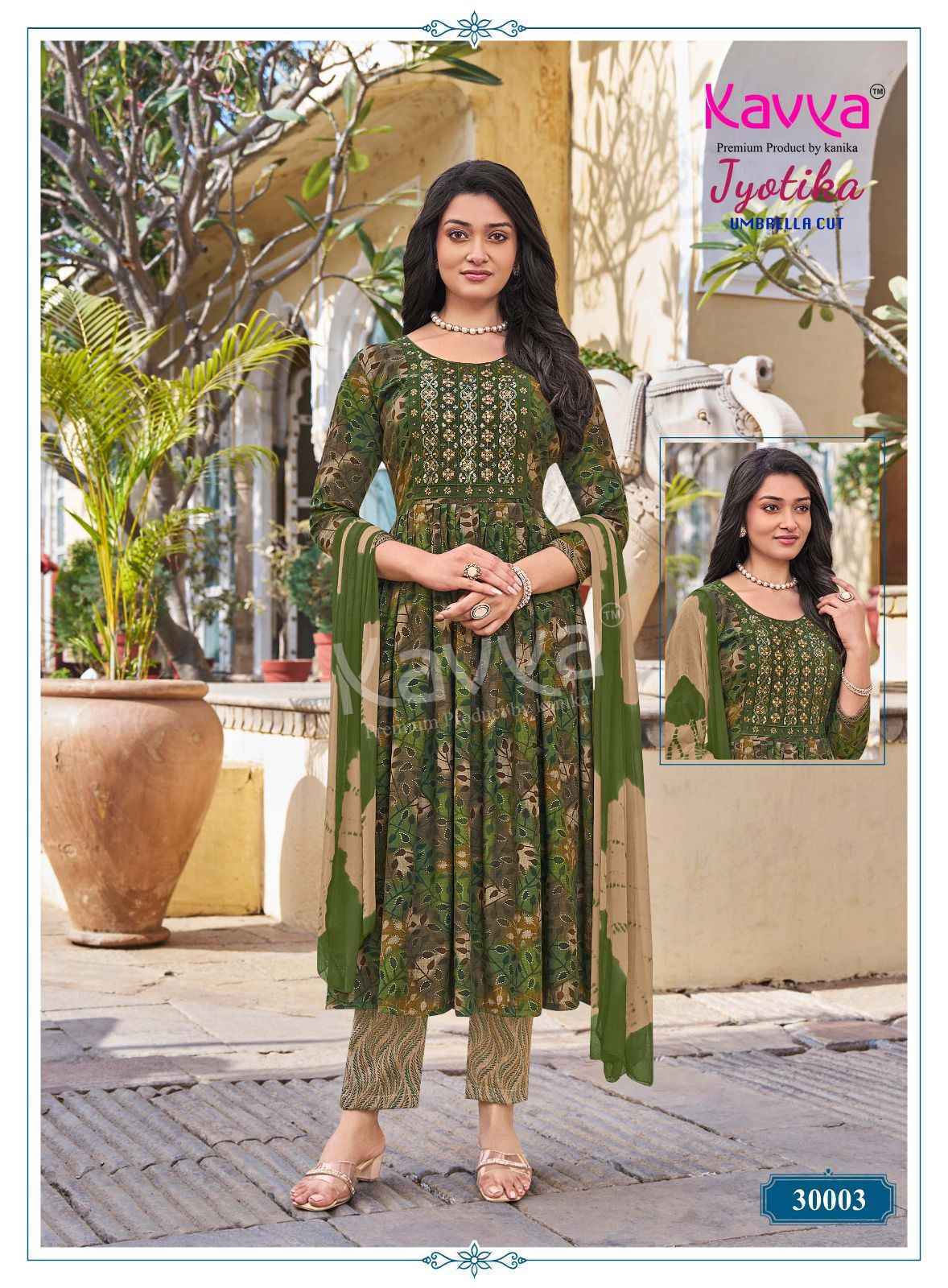 Kavya Jyotika Vol-30 Capsule Readymade Suit (10 pcs Catalogue)