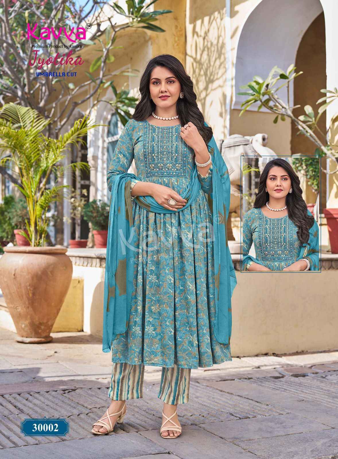 Kavya Jyotika Vol-30 Capsule Readymade Suit (10 pcs Catalogue)