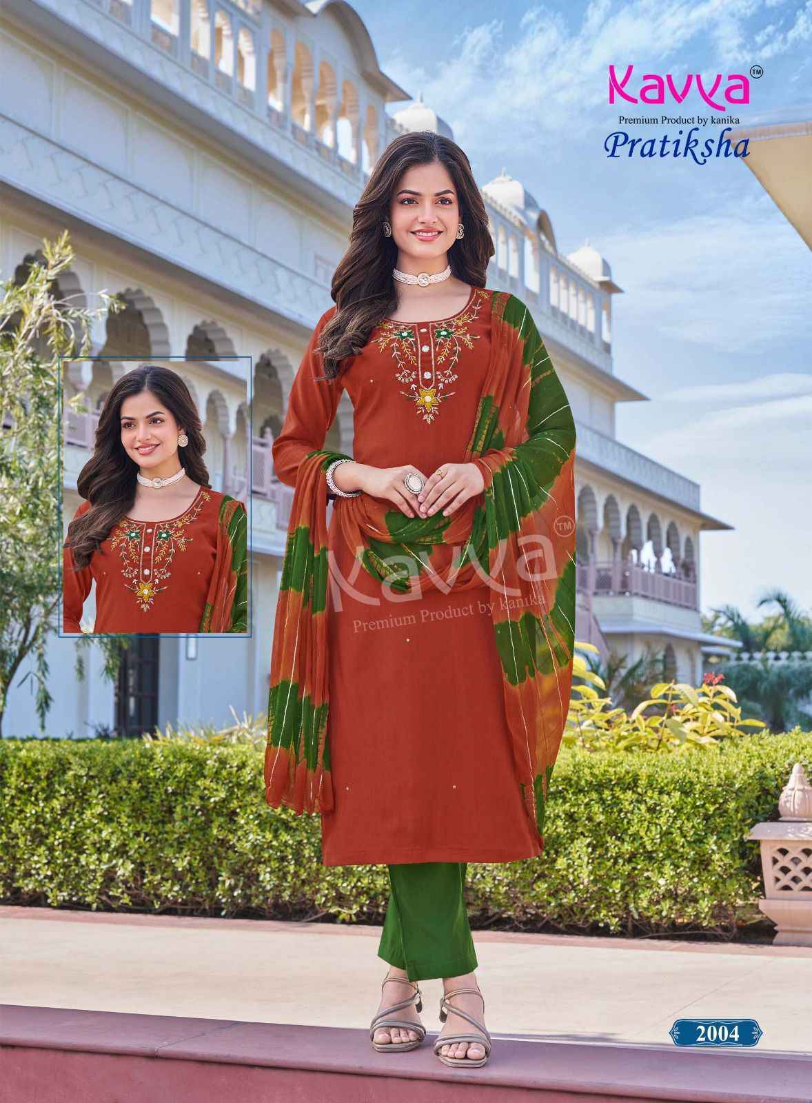 Kaya Pratiksha Vol-2 Vetican Readymade Suit  (10 pcs Catalogue)