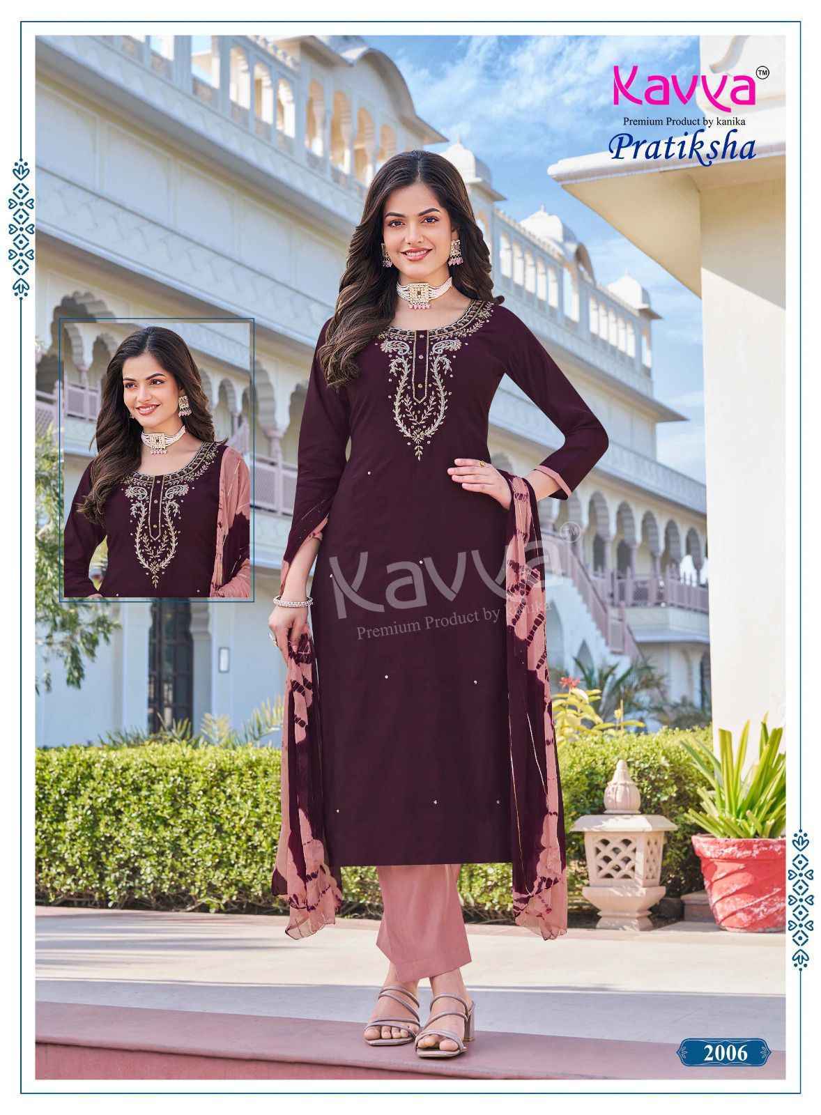 Kaya Pratiksha Vol-2 Vetican Readymade Suit  (10 pcs Catalogue)