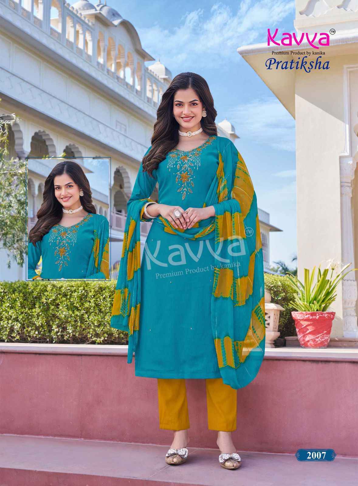 Kaya Pratiksha Vol-2 Vetican Readymade Suit  (10 pcs Catalogue)