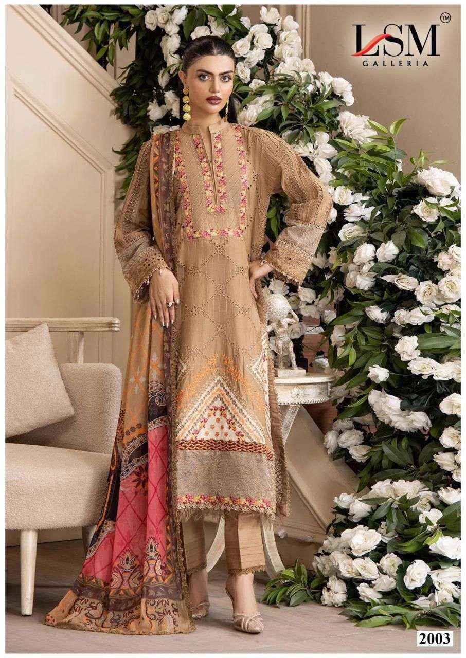 LSM Galleria Parian Dream Vol-20 Lawn Dress Material (6 pcs Catalogue)