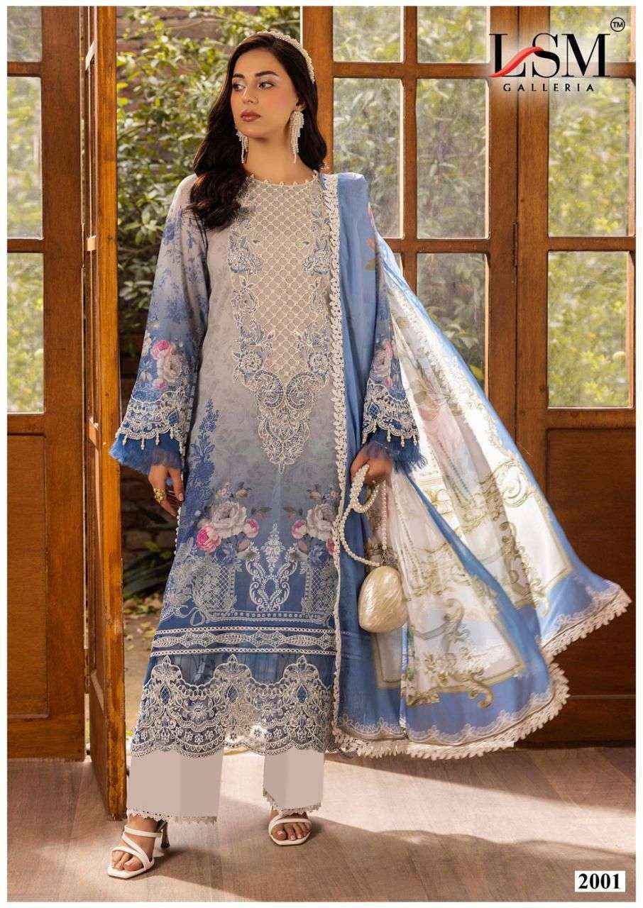 LSM Galleria Parian Dream Vol-20 Lawn Dress Material (6 pcs Catalogue)