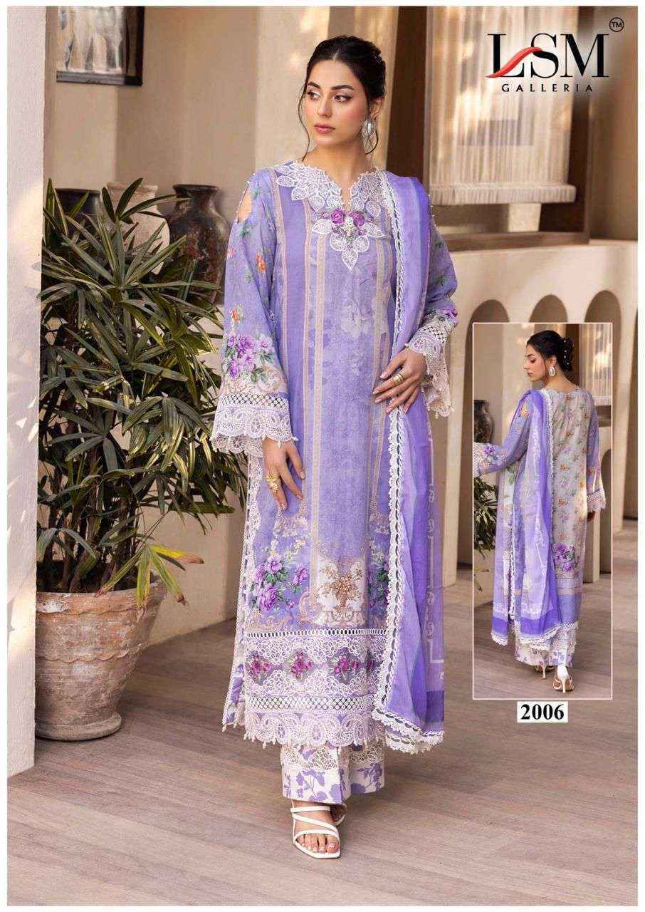 LSM Galleria Parian Dream Vol-20 Lawn Dress Material (6 pcs Catalogue)