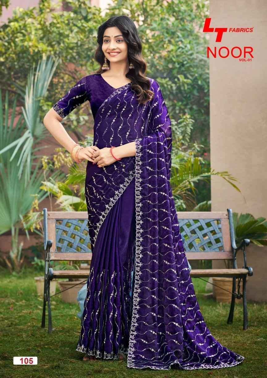 LT Fabrics Noor Fendy With Fancy Saree (6 pcs Catalogue)