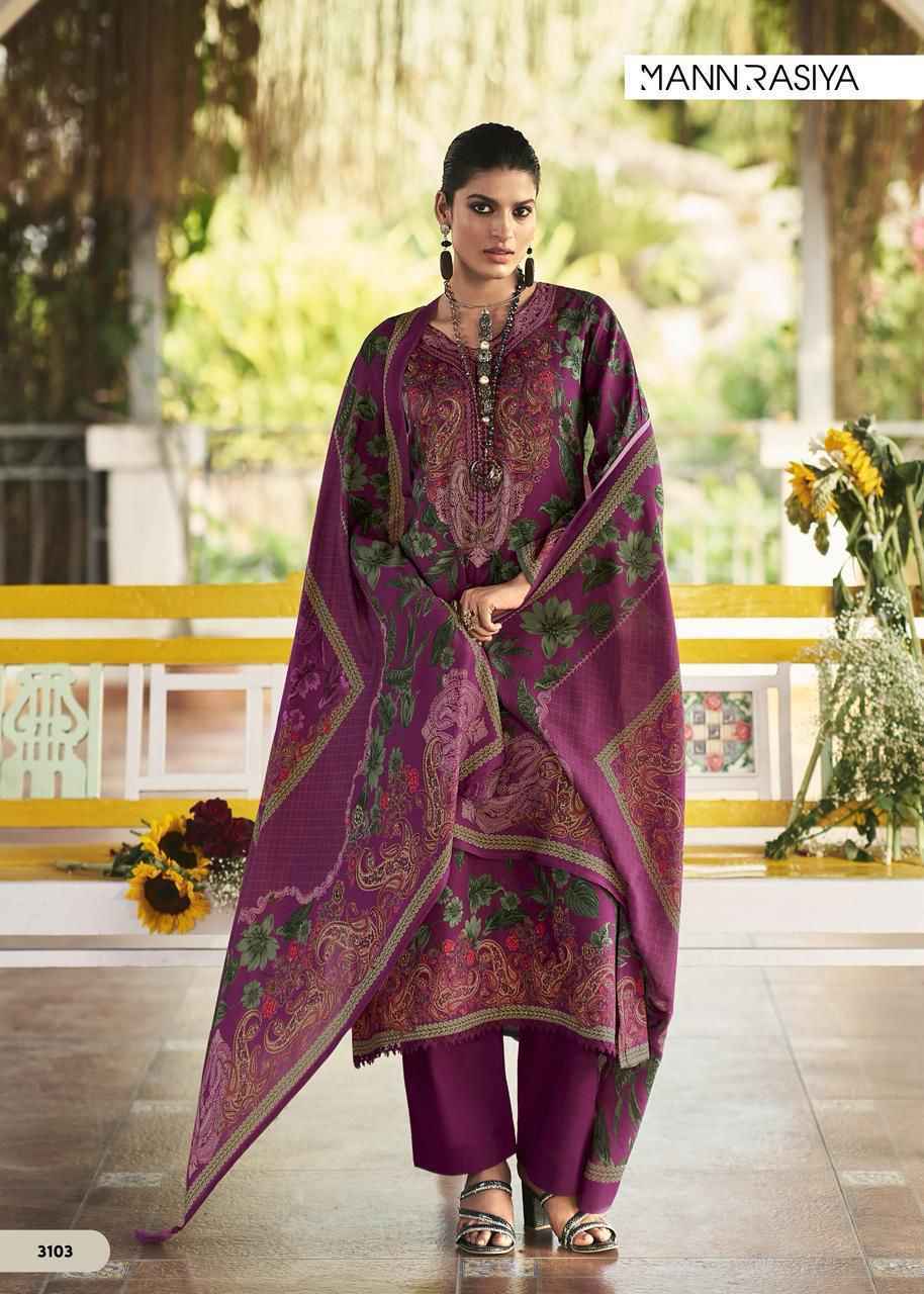 jam cotton dress material Mannrasiya Casabella Jam Cotton Dress Material Wholesale Online Mumbai Surat