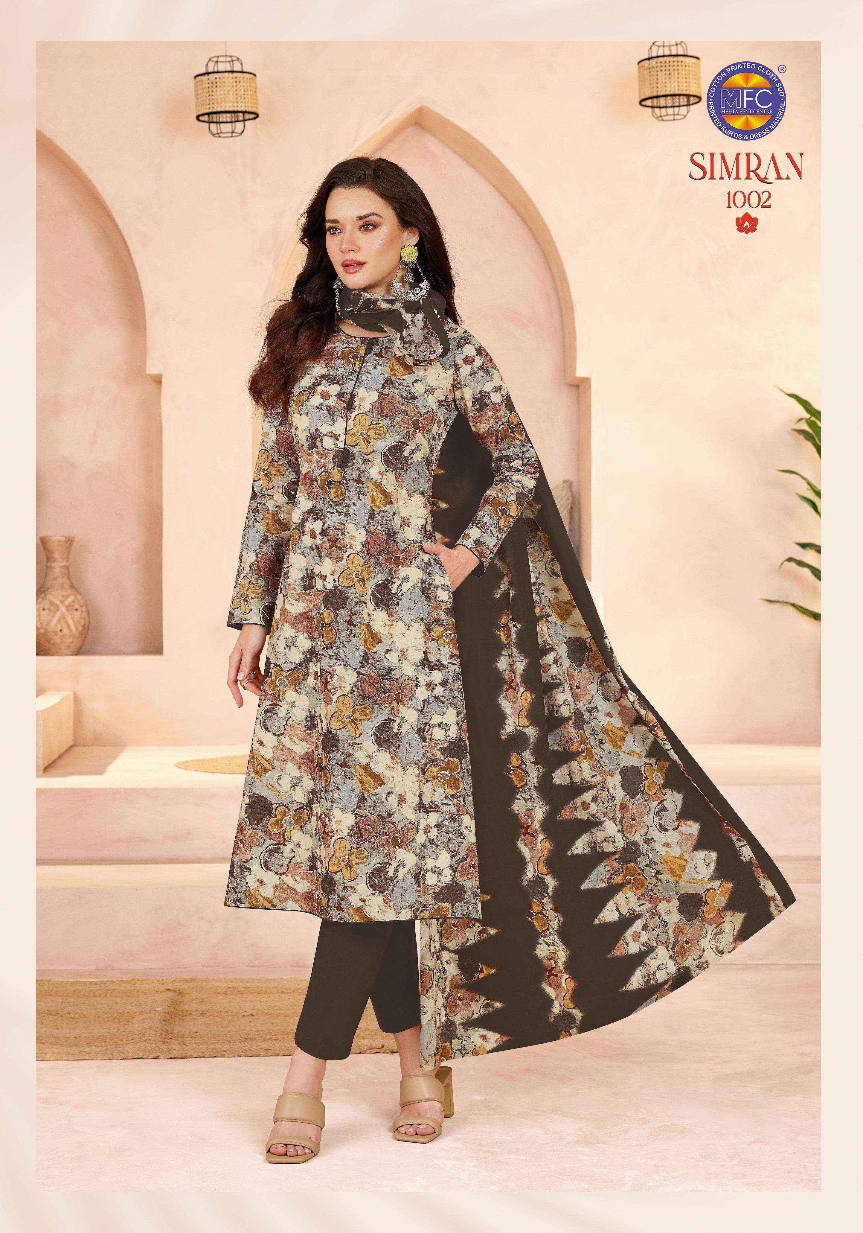 MFC Simran Vol-1 Cotton Dress Material (12 pcs Catalogue)