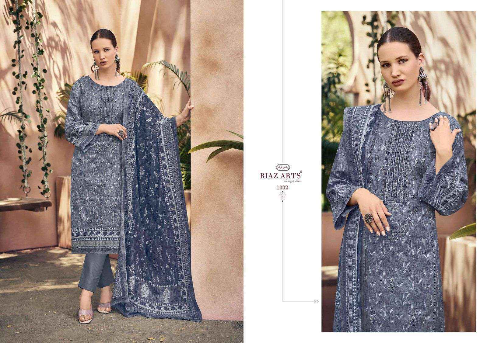 Mumtaz Arts Elan Vol-3 Lawn Cotton Dress Material (6 pcs Catalogue)