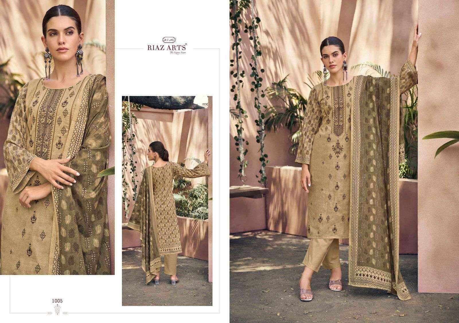 Mumtaz Arts Elan Vol-3 Lawn Cotton Dress Material (6 pcs Catalogue)
