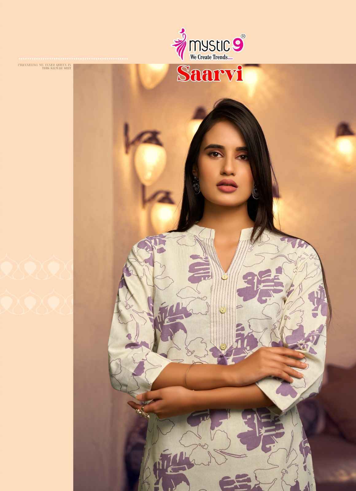Mystic 9 Saarvi Vol-1 Cotton Flex Co Ord Set (8 pcs Catalogue)